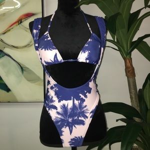 Unique Two-Piece Swimsuit